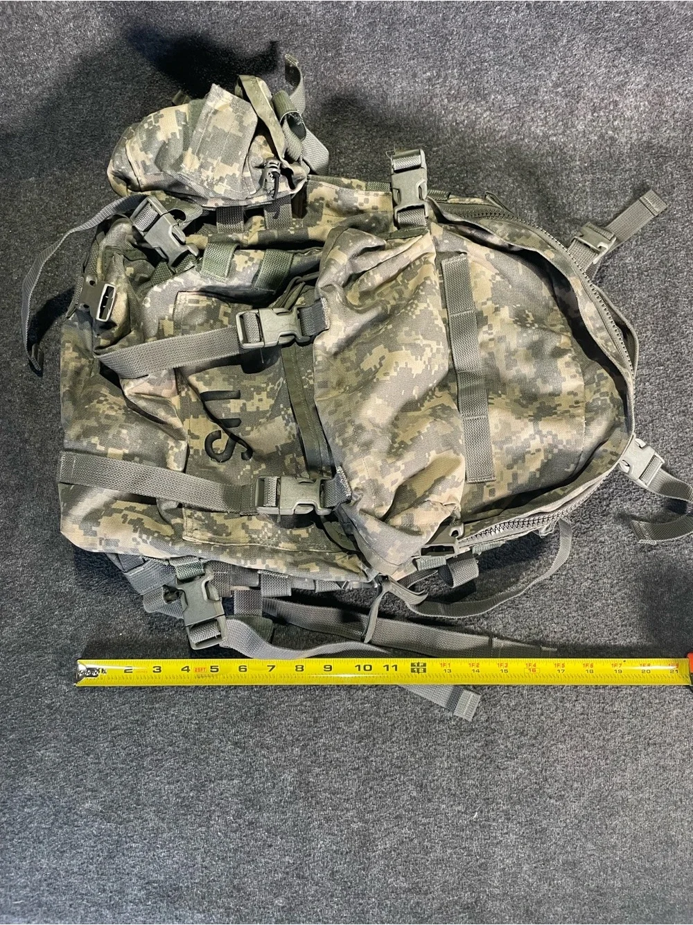 US ARMY ACU ASSAULT PACK 3 DAY MOLLE II BACKPACK Made in USA